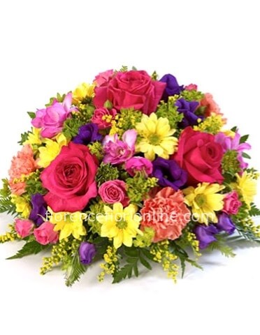 Centrotavola con fiori misti