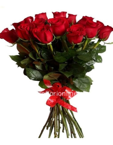 Rose rosse di prima scelta a stelo Medio -