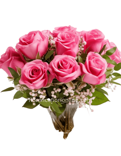 Rose rosa Bouquet