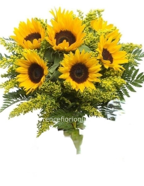 Bouquet di girasoli