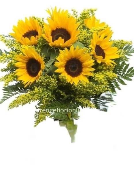 Bouquet di girasoli