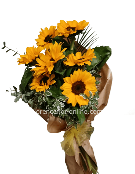 Bouquet di girasoli