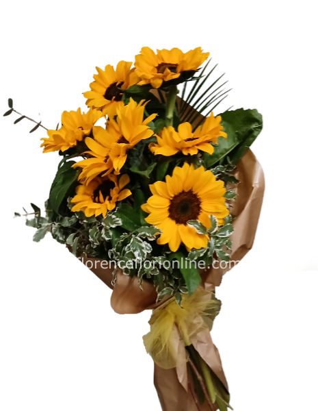 Bouquet di girasoli