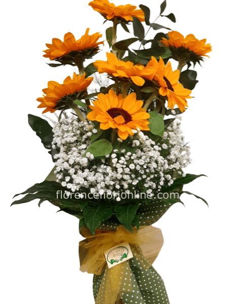 Fascio di girasoli