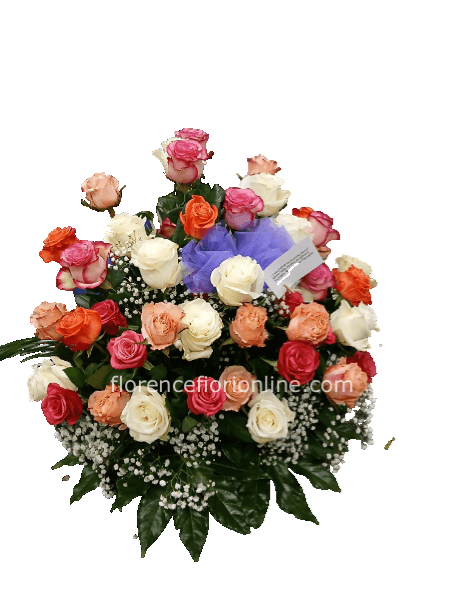 Composizione di Rose miste