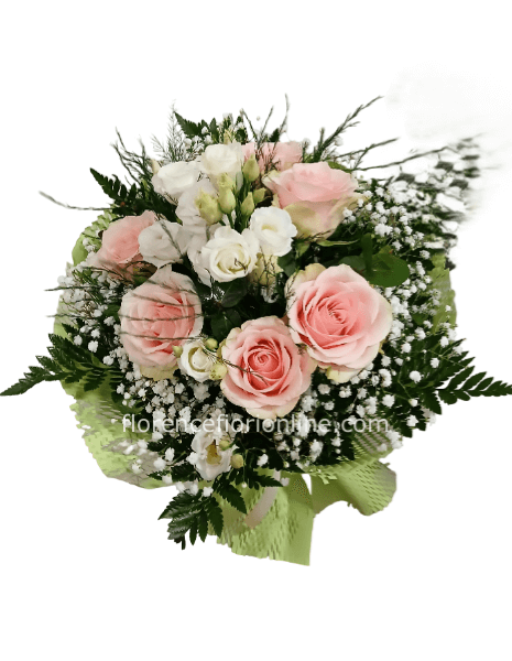 Bouquet colori tenui