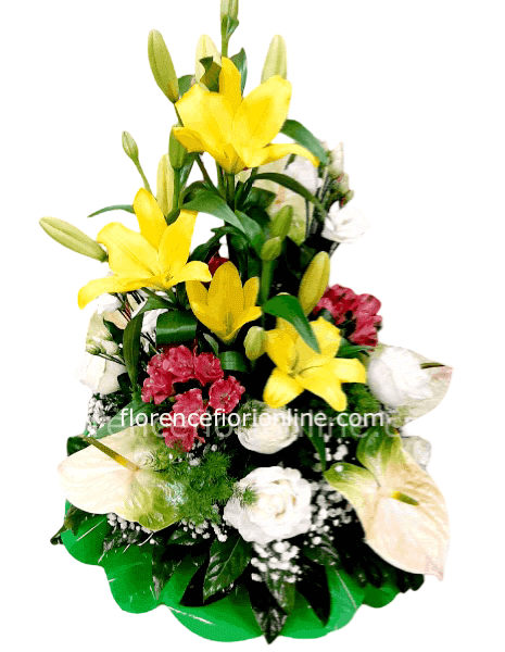 Composizione di fiori misti