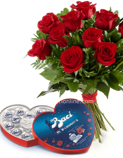 Rose e cioccolatini