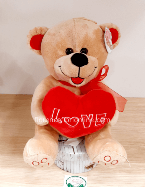 Soffice Peluche altezza cm 25.